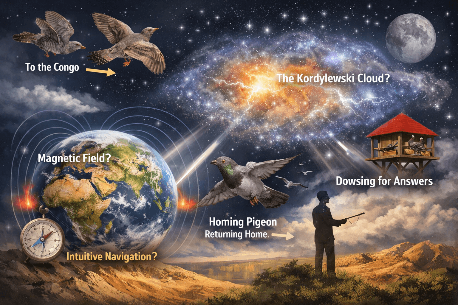 Animal Navigation a new theory for 2025